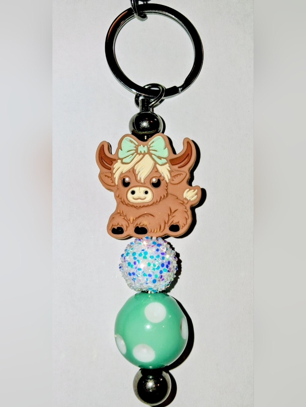 💜 HIGHLAND COW - BAG CLIP / KEYCHAIN